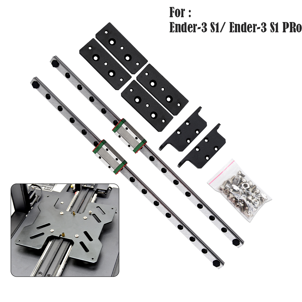 Creality Printer Ender 3 - Dual-Y-Achsen-Linearschienen-Upgrade-Kit für Ender 3 S1 Ender-3