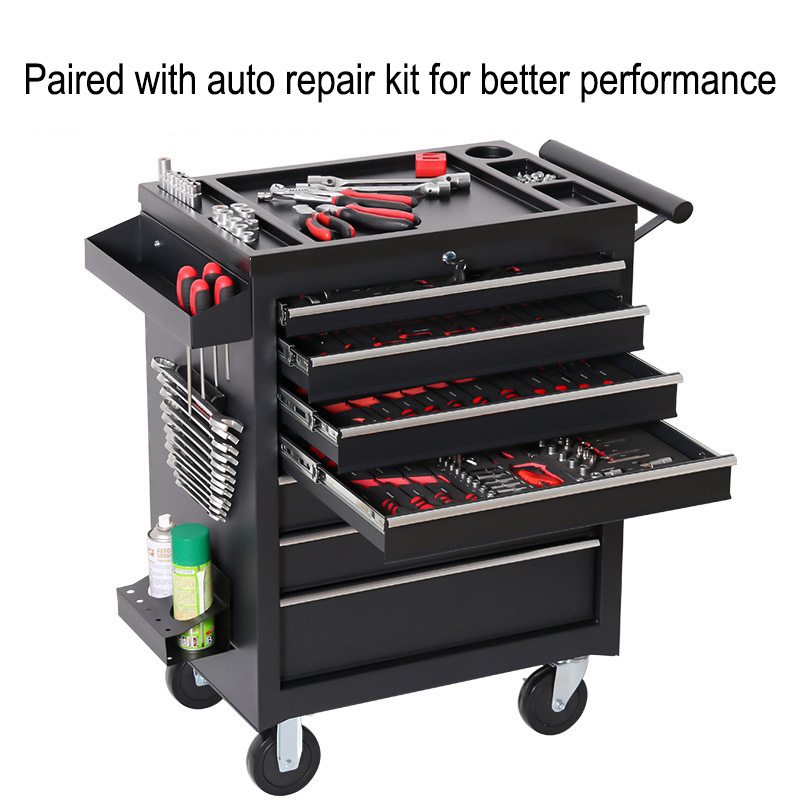 Workshop Tools Automotive - 5-Schubladen-Werkzeugwagen für die Werkstatt – Multifunktionaler