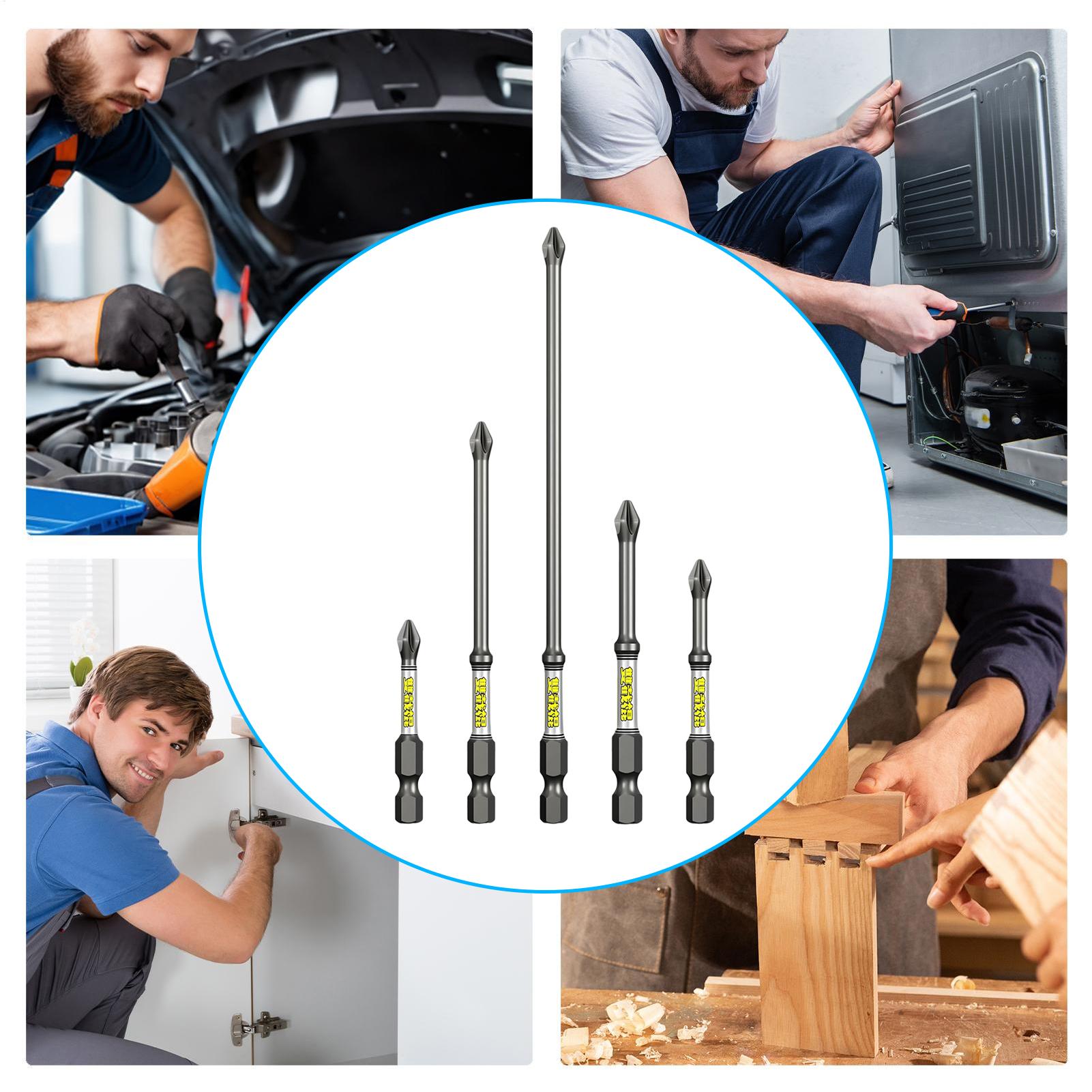 Bohrer-Schraubendreher-Bit-Set – Tools Set Workshop Bewertung und Preis