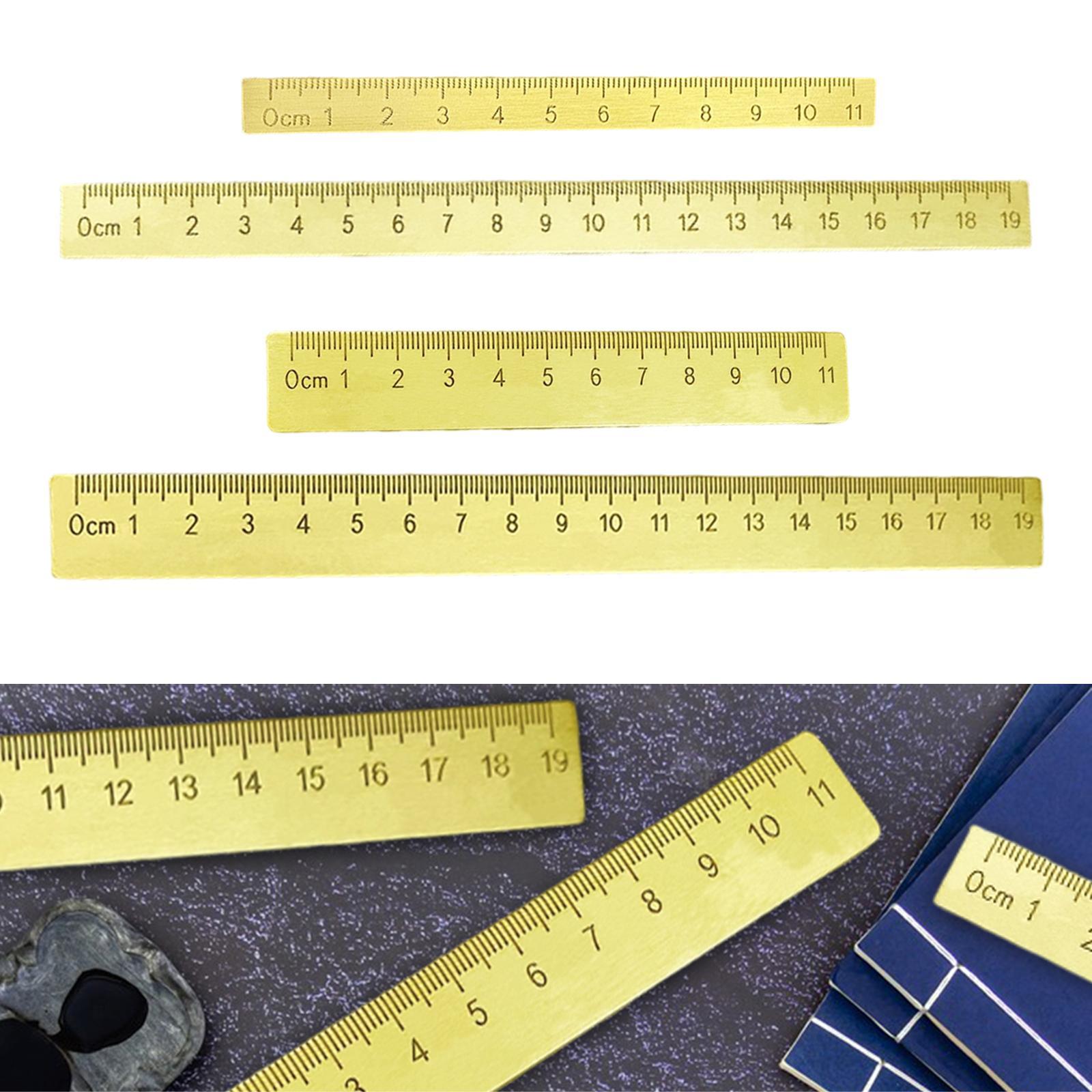 Messinglineal, Briefbeschwerer – Workshop Tools Drawing Bewertung und Preis