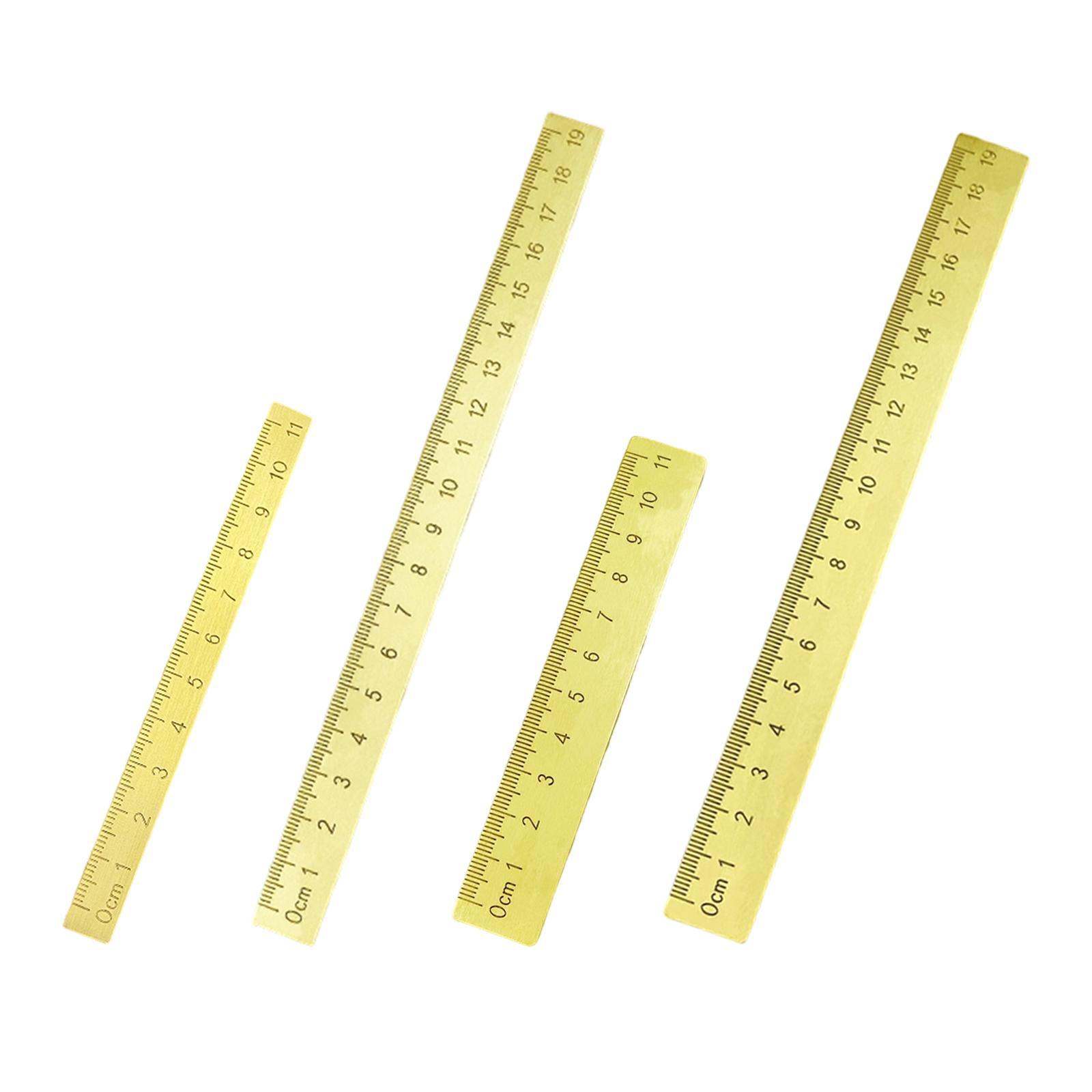 Messinglineal, Briefbeschwerer – Workshop Tools Drawing Bewertung und Preis