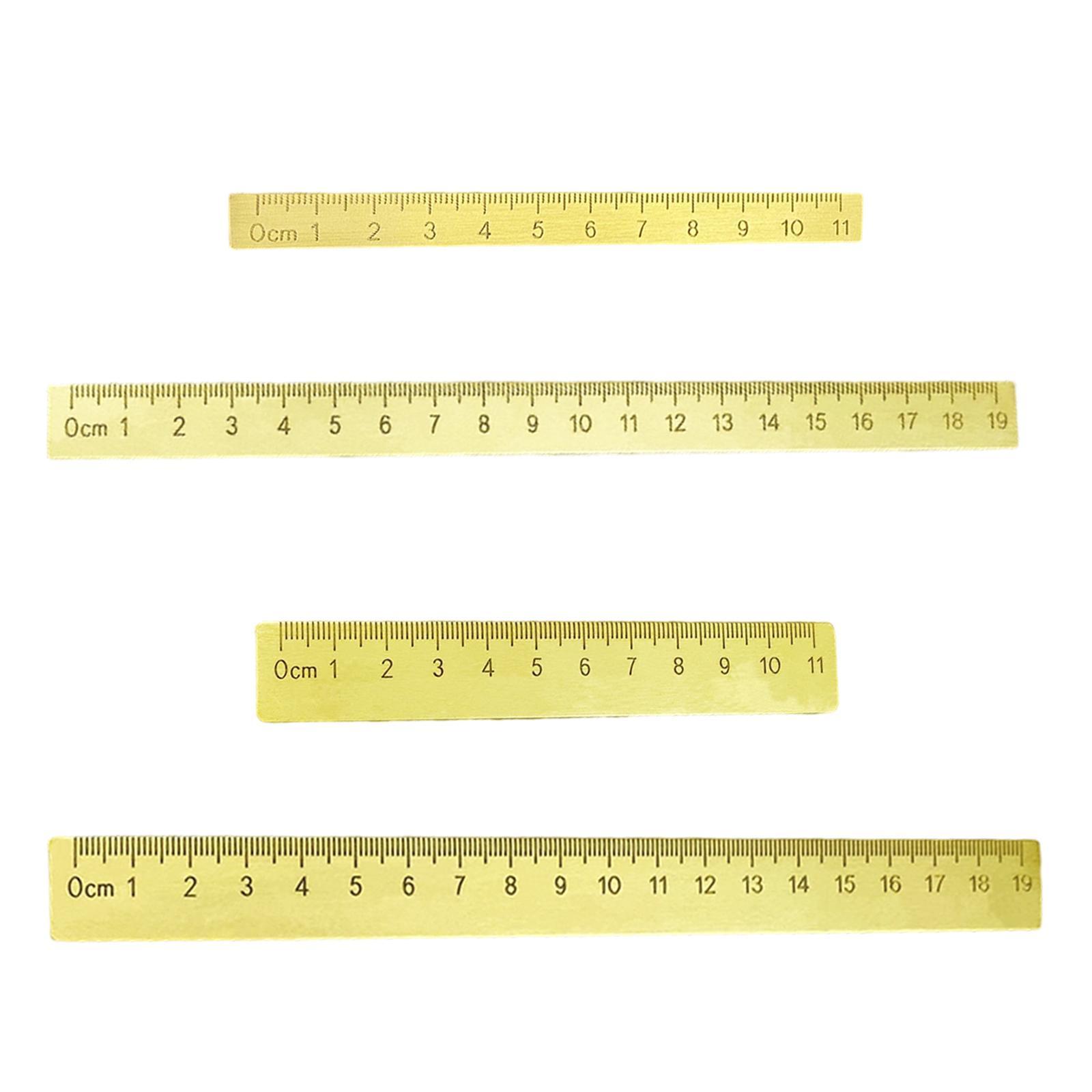 Messinglineal, Briefbeschwerer – Workshop Tools Drawing Bewertung und Preis