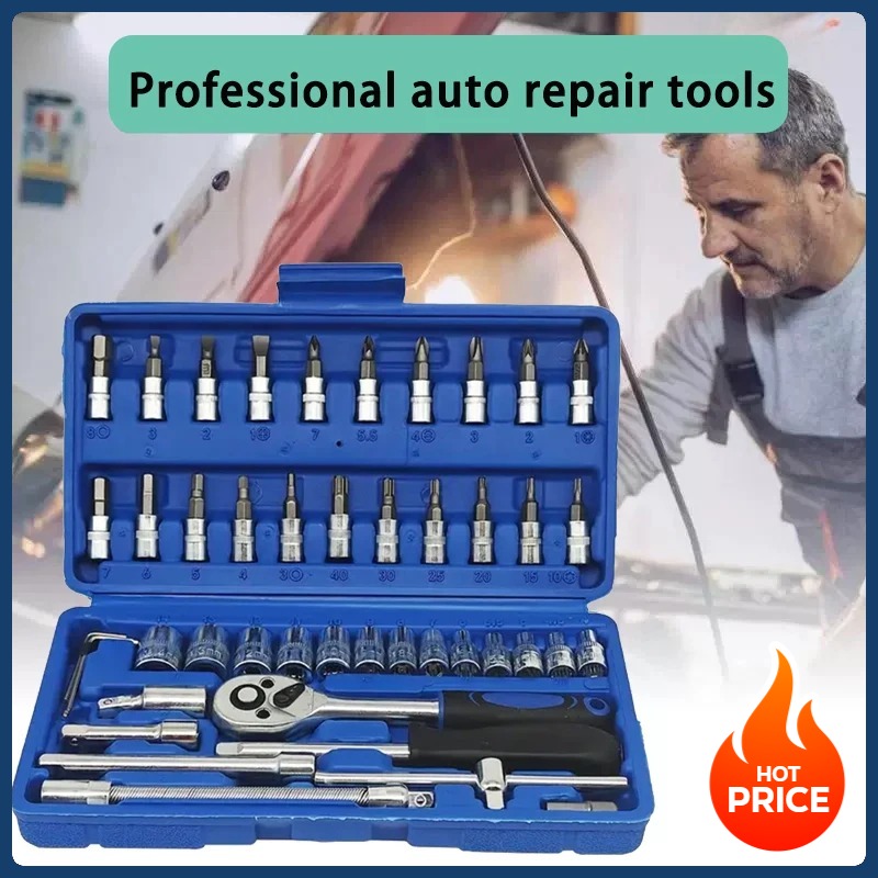 46-in-1 Hochleistungs-Stecksch – Tools Set Workshop Bewertung und Preis