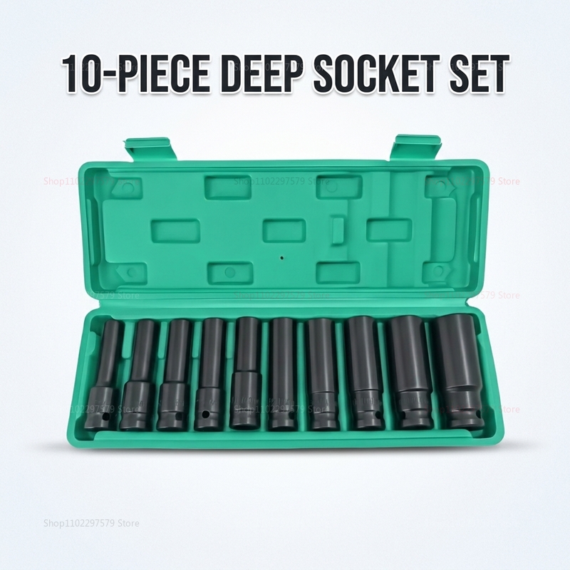 10-teiliger Steckschlüsselsatz – Car Workshop Tools Kit Bewertung und Preis